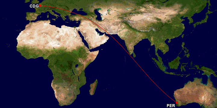 a map of the world