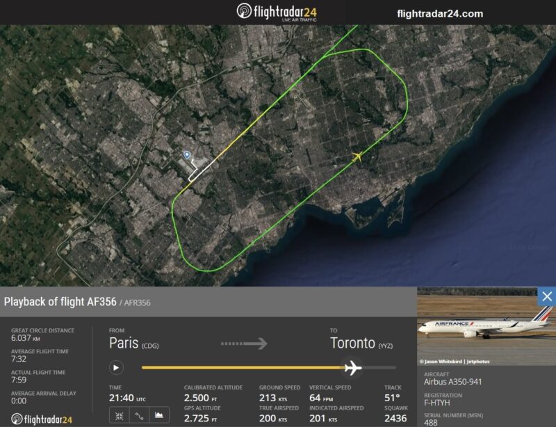 a map of a plane