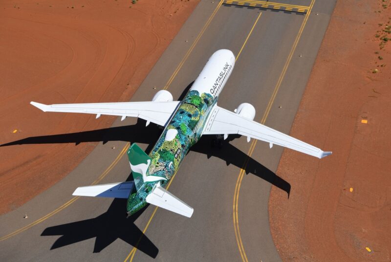 an airplane on a runway