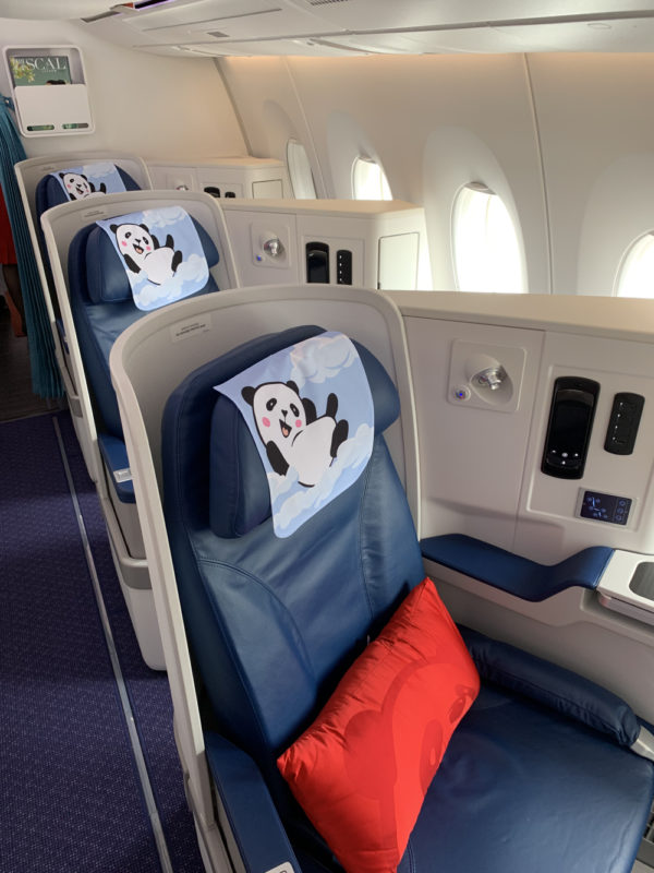 a seat on a plane