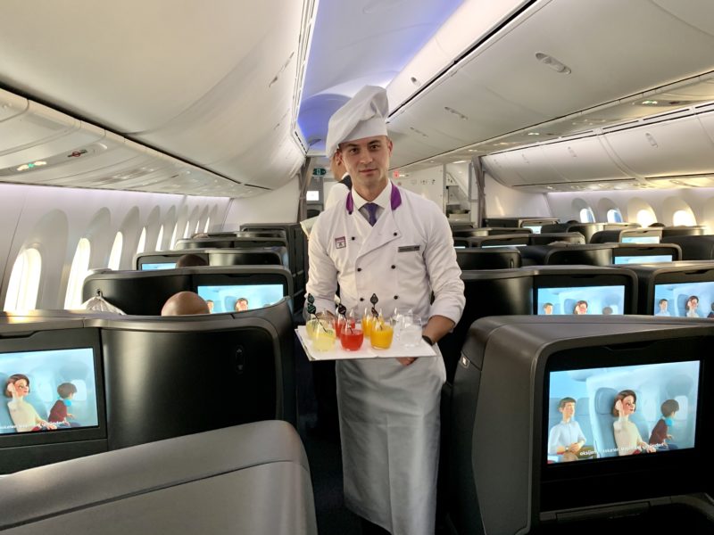 Turkish Airlines Flying Chef