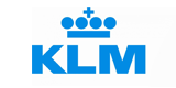 a blue logo with a crown